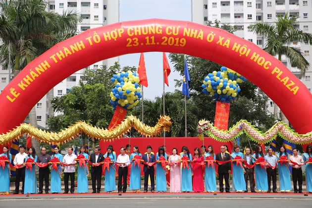 Khánh thành tổ hợp chung cư nhà ở xã hội quy mô lớn nhất TPHCM